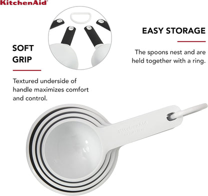 KitchenAid Universal Measuring Cup Set, 4-Piece, Pistachio