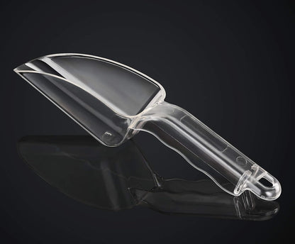 New Star Foodservice 34400 Polycarbonate Plastic Utility Ice Scoop, Clear, 12-Ounce