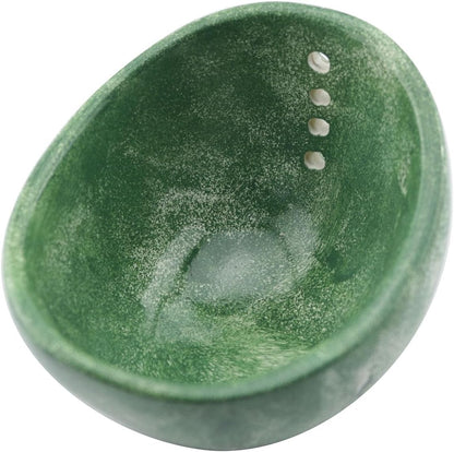 TAODAN Herb Stripper Bowl Salad Specific Cooking Ceramic Kitchen Preparation Tool Adjustable Four Holes Design