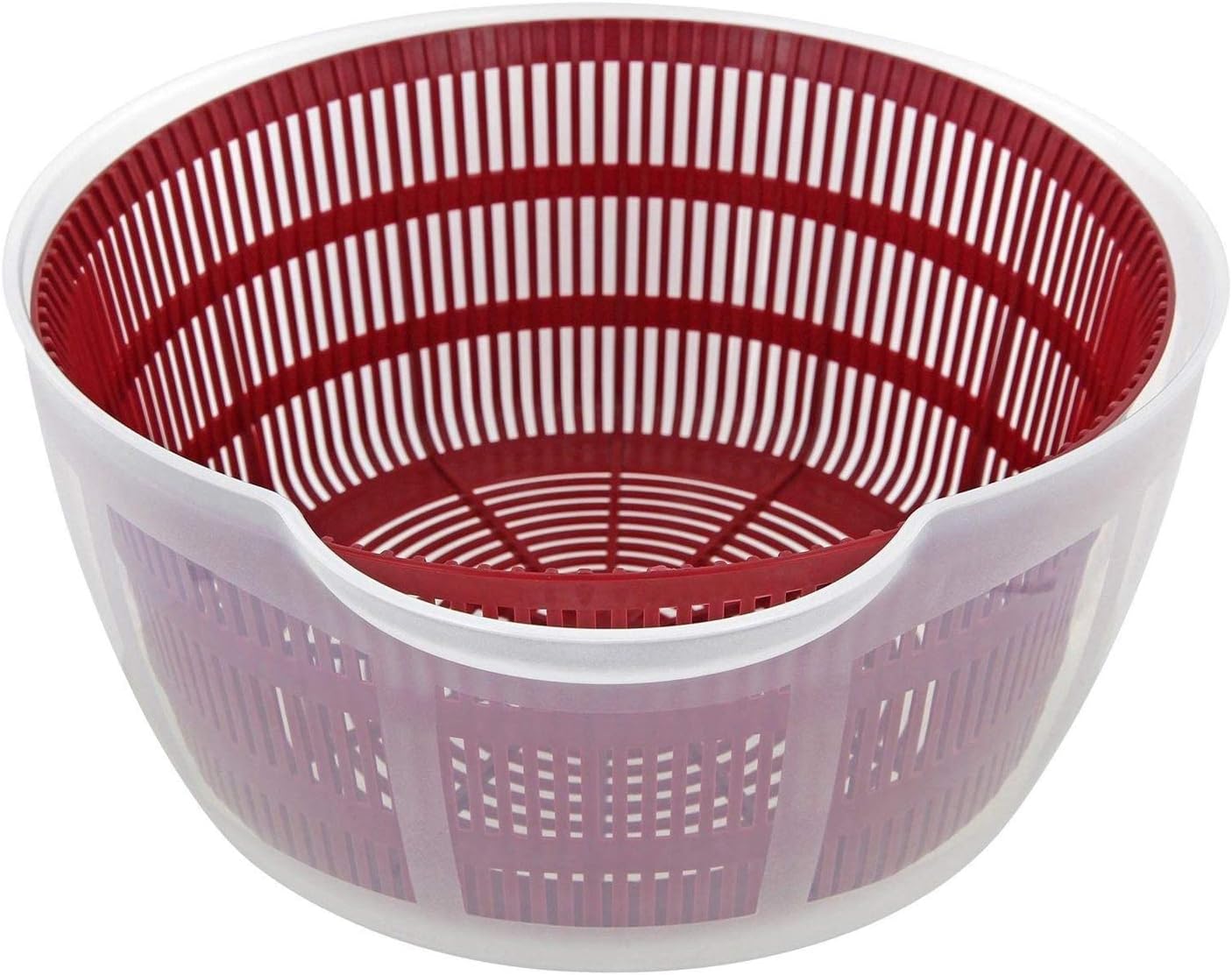 Westmark Germany Vegetable and Salad Spinner with Pouring Spout (Red)