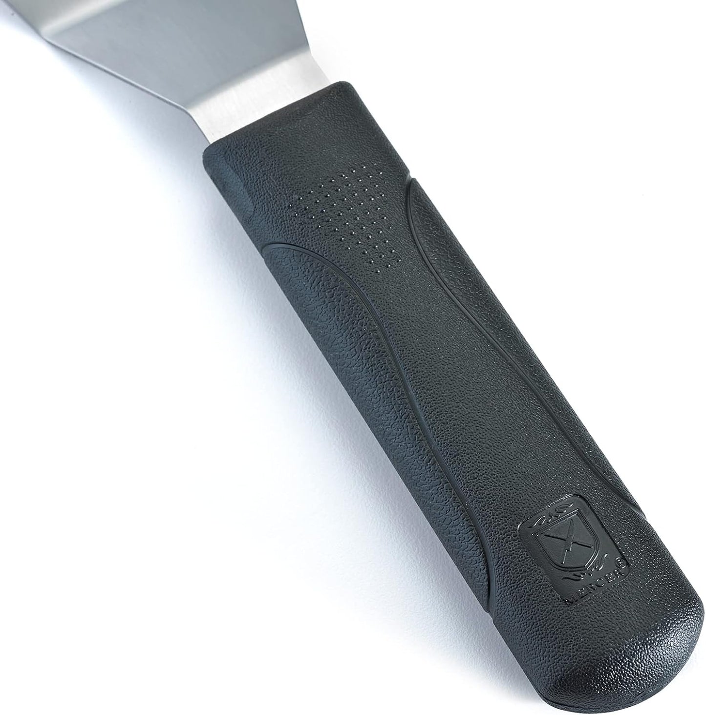 Mercer Culinary Millennia Bench Scraper, 5 7/8 Inch X 3 1/2 Inch Blade, Black Handle