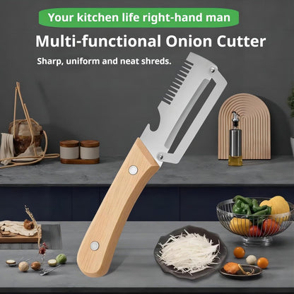 vegetable peeler，3 in 1ultra-sharp stainless steel blade, suitable for peeling fruits and vegetables, with bottle opener, (2PCS)