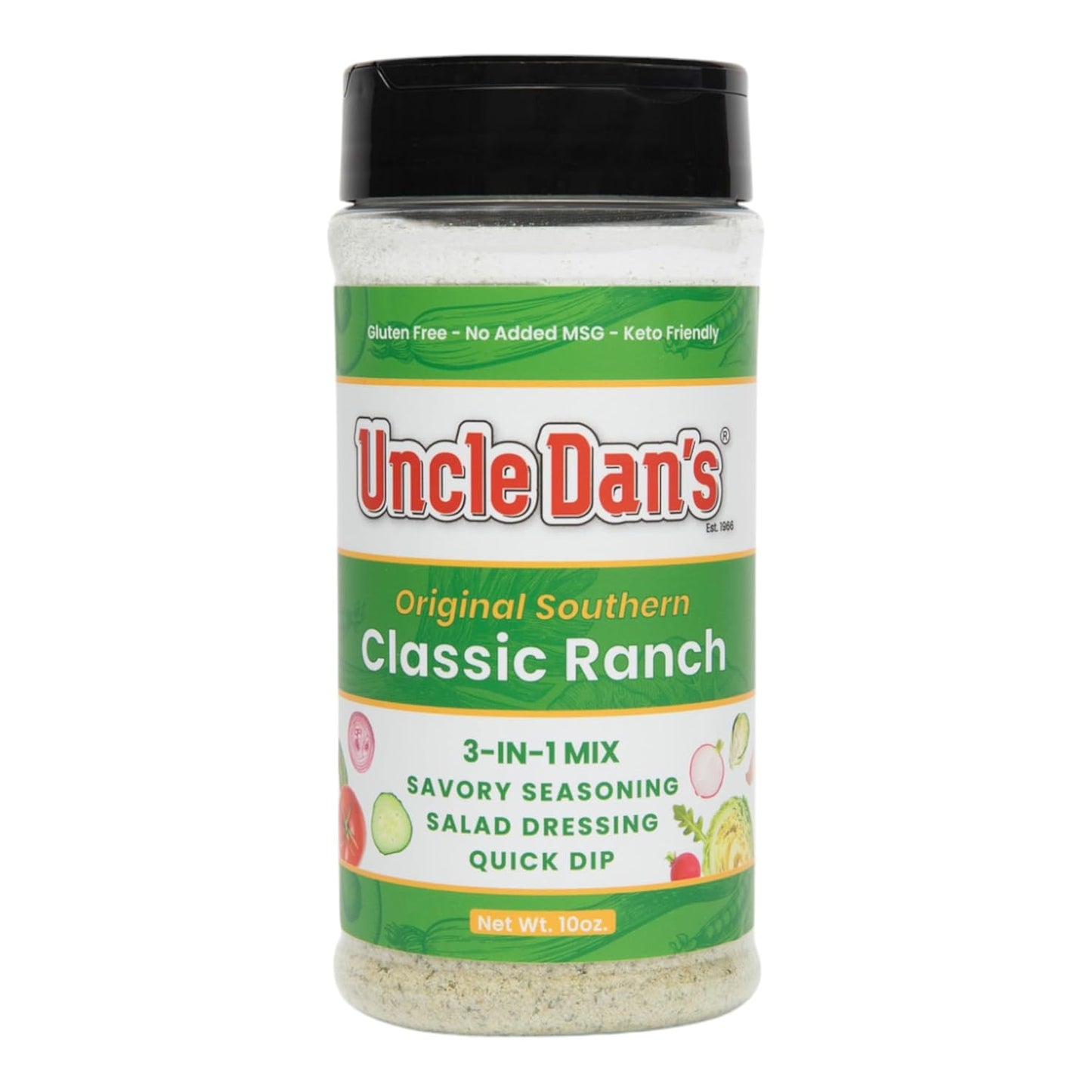 Uncle Dan’s, Original Classic Ranch | 5oz Shaker – 5oz Shaker Bottle