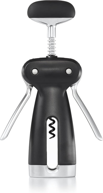 OXO SteeL Winged Corkscrew with Removable Foil Cutter