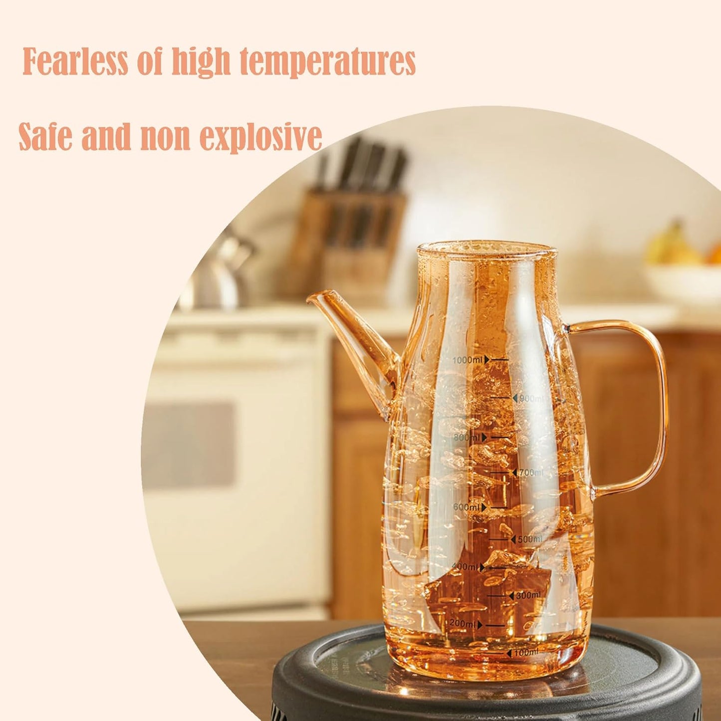 2025 Oil Dispenser Bottle with Drip Free Spout Food Grade Oil Vinegar Cooking Sprayer Kitchen Glass Container Bottles (600 ML)