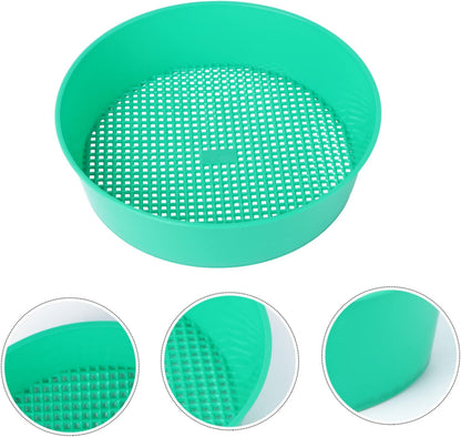 Bonsai Tools DIY Tools Mining Sand Sifter Mesh Filter Sifter Plastic Sand Grader Dispenser Gardening Supplies Stone Riddle Plastic Sieve Light
