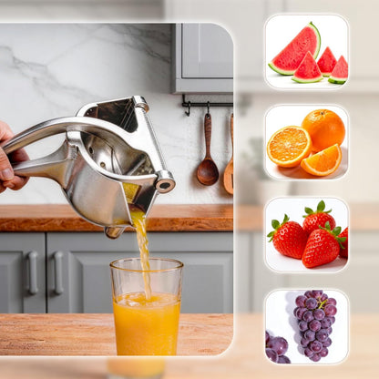 Hand Fruit Juice Squeezer Handheld Aluminum Alloy - 2026 New Lemon Squeezer Hand Press,Non-Slip Ergonomic Handle, Easy to Use & Clean