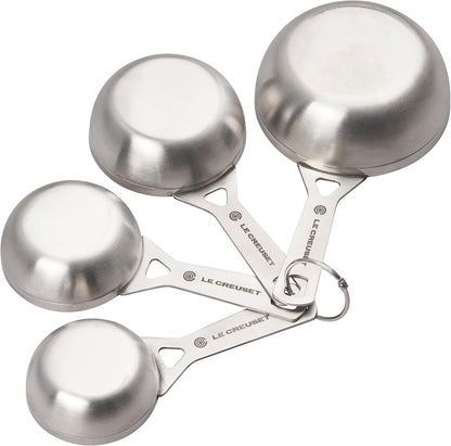 Le Creuset Stainless Steel Measuring Cups, Set of 4