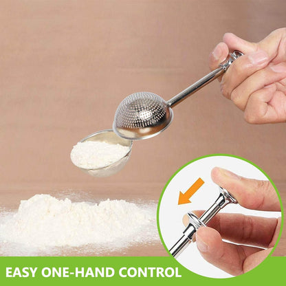 HULISEN Stainless Steel Biscuit Cutter Set, Pastry Scraper and Dough Blender, Sturdy & Long-Lasting with Ergonomic Rubber Grip, Professional Baking Dough Tools, Gift Package (3 Pcs/Set)