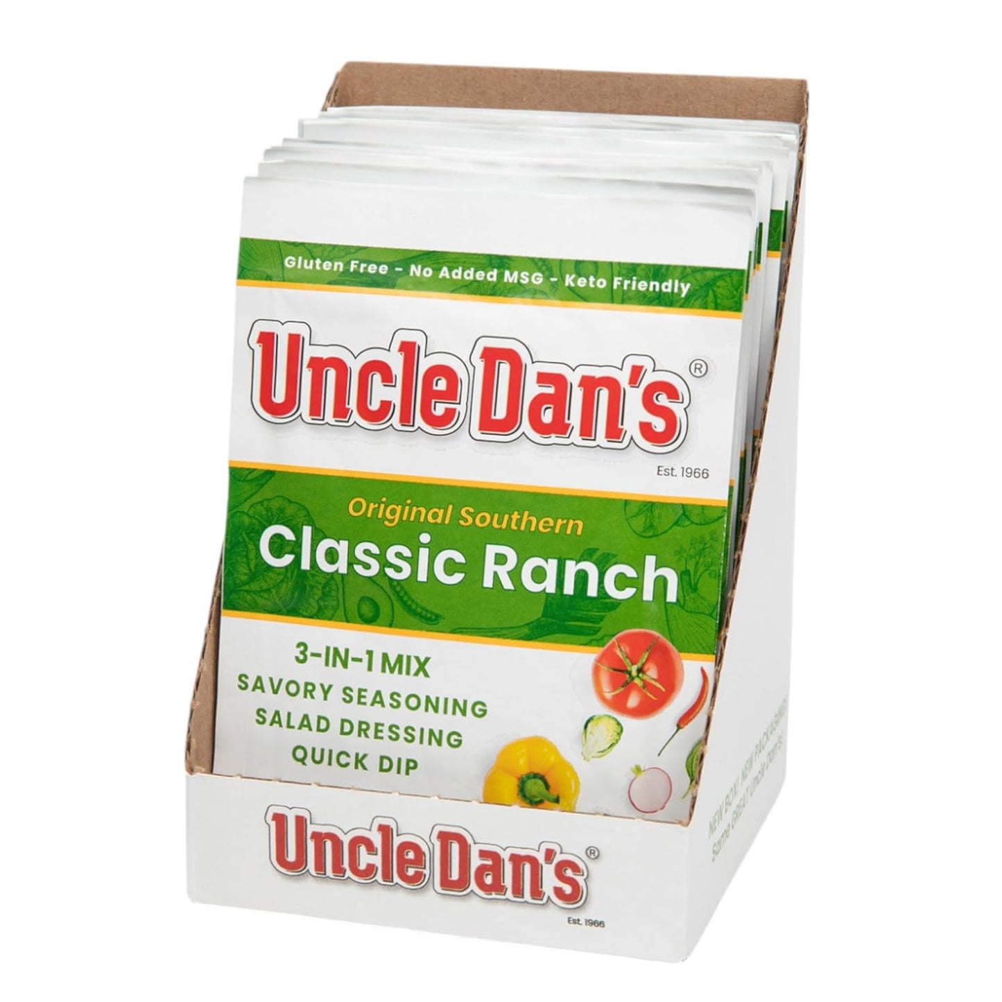Uncle Dan’s, Original Classic Ranch | 5oz Shaker – 5oz Shaker Bottle