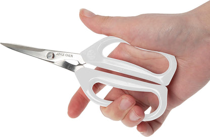 Joyce Chen Original Unlimited Kitchen Scissors All Purpose Kitchen Shears With Comfortable Handles, Red