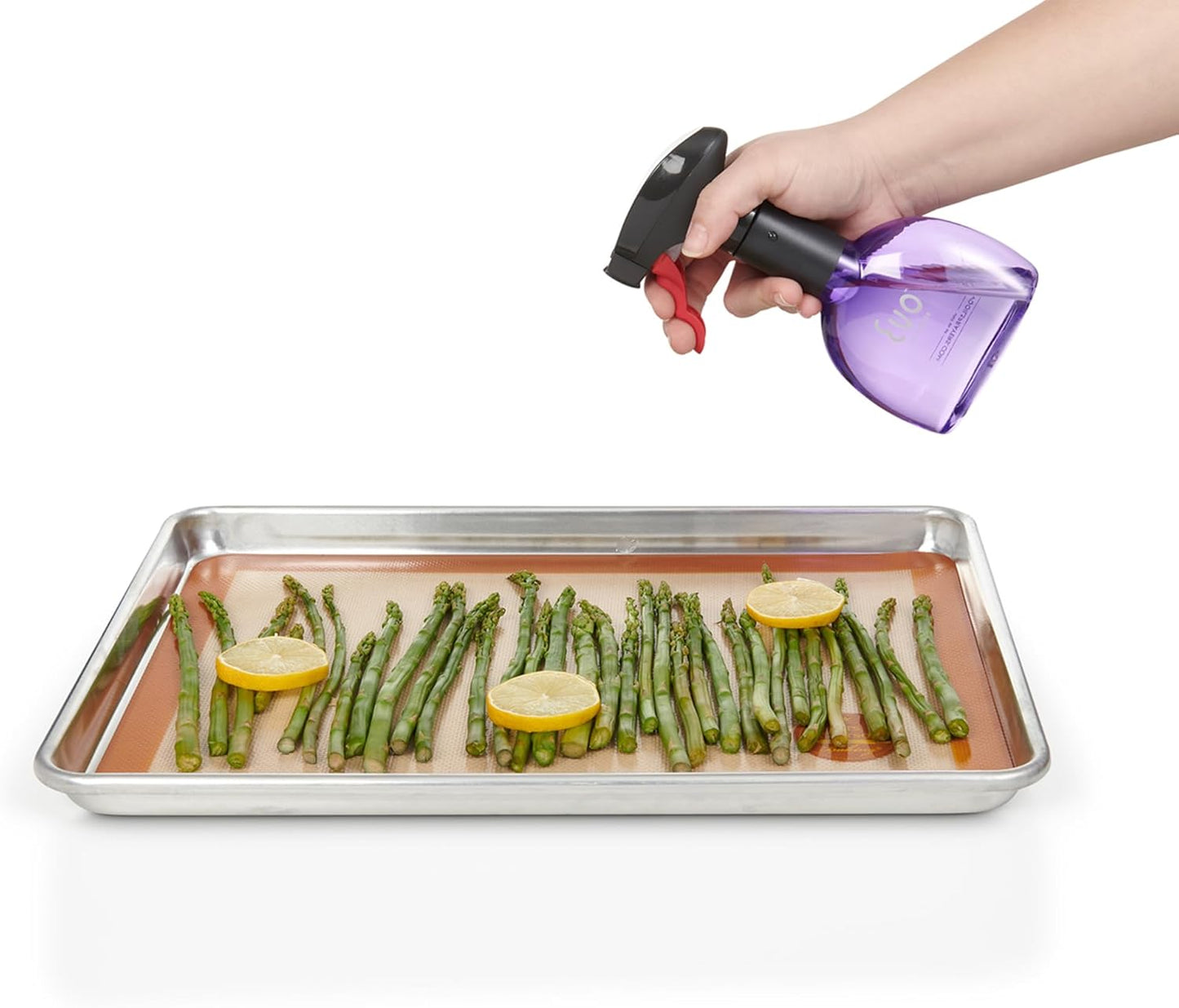 Evo Oil Sprayer Minis, Non-Aerosol for Olive, Cooking Oils, and Vinegars, 8-Ounce Capacity, 1 Each Yellow and Green