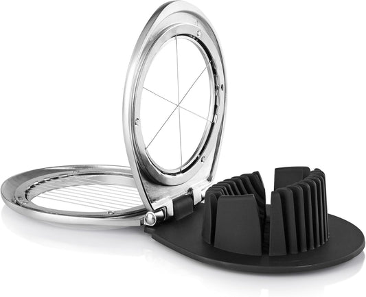 New Star Foodservice 36459 Commercial Grade Aluminum Egg Slicer, Mushroom Slicer with Stainless Steel Wire (Hand Wash Only)