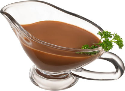HIC Kitchen Roasting Fat Separator Gravy Strainer, Borosilicate Glass, 32-Ounces, For Stress-Free Holiday Meal Prep and Serving