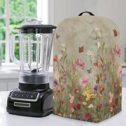 Coffee Pastry Blender Dust Cover with Drawstring Field Stand Mixer or Coffee Maker Cover Anti Fingerprint Polyester Appliance for Home Kitchen Decor