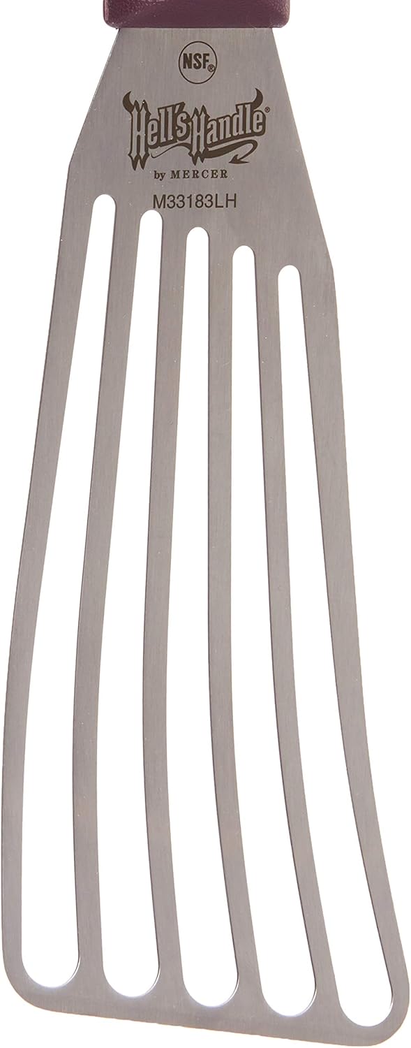 Mercer Culinary Hell's Handle Large Fish Turner/Spatula, 4 Inch x 9 Inch