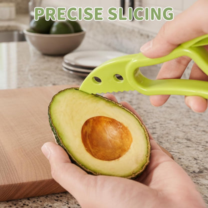 2-Piece Kitchen Gadget Set for Avocado Preparation, Avocado Slicer Tool, Avocado Cutter with Stainless Steel Blade, Ergonomic Handle Design for Easy Slicing and Pitting
