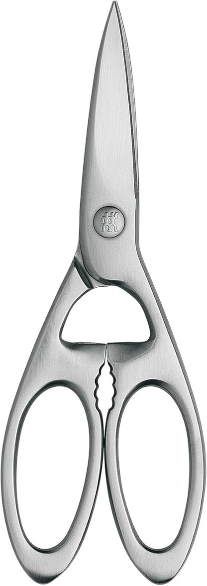 ZWILLING Twin 7.9-inch Kitchen Shears, Heavy Duty Multi-Purpose Scissors with Forged Stainless Steel Blades, Built-In Bottle Opener & Soft Grip – Dishwasher Safe for Meat, Poultry, Herbs & BBQ