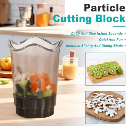 Fruit Slicer Cup, Cup Slicer for Strawberry, Banana, Hard-Boiled Egg, 2-in-1 Detachable Fruit Slicer, Premium Quickly Making Vegetable Salad Cutter, Craft Fruit Kitchen Tool
