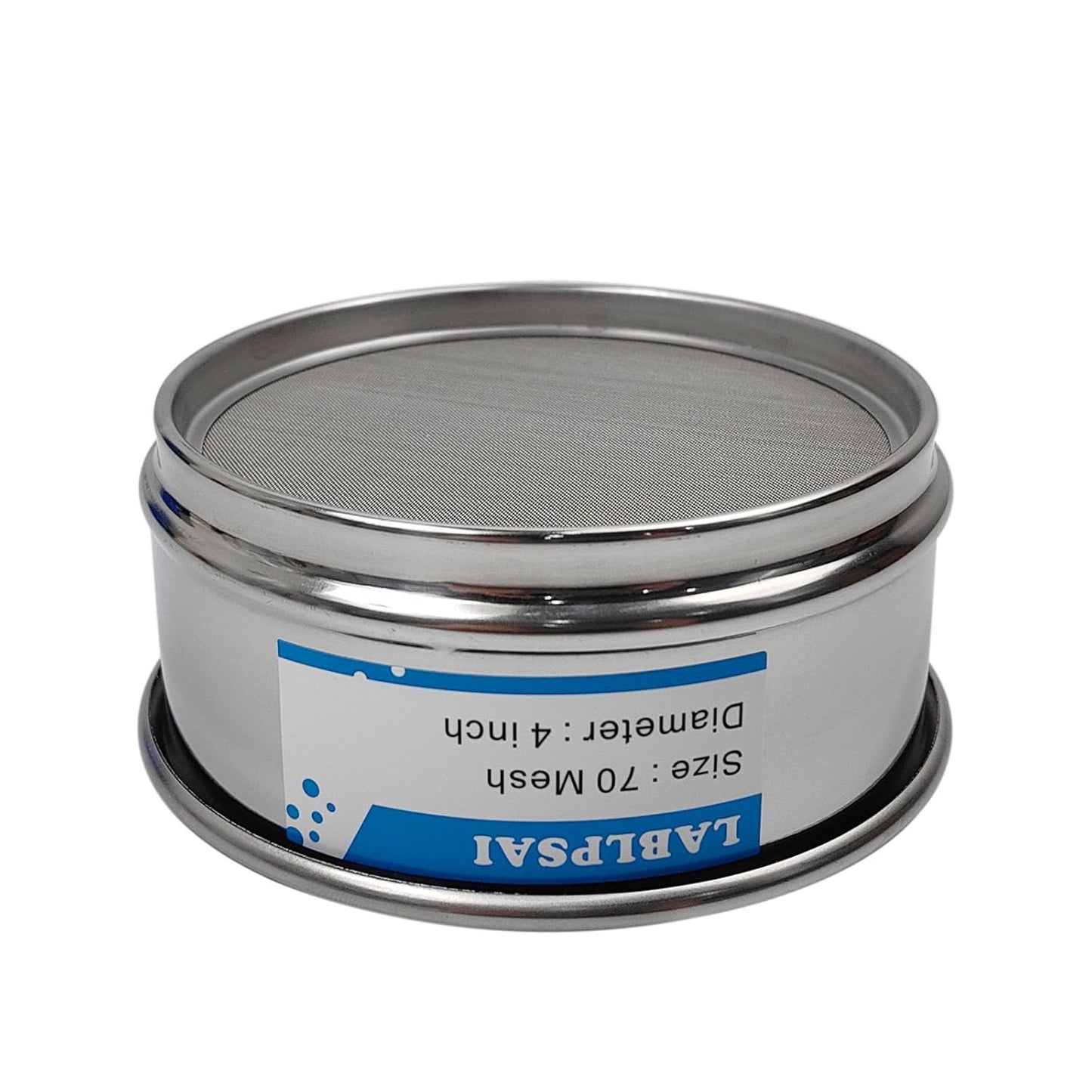 325 Mesh Lab Sieves 4" Diameter 304 Stainless Steel Wire Cloth Test Sieve for Industrial Laboratory Home