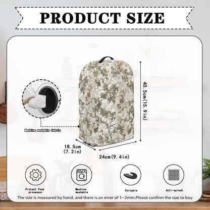 Coffee Pastry Blender Dust Cover with Drawstring Field Stand Mixer or Coffee Maker Cover Anti Fingerprint Polyester Appliance for Home Kitchen Decor