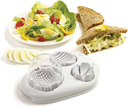 Norpro 998 Multi Egg Slicer, White