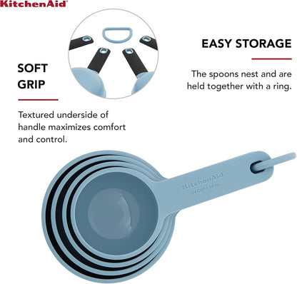 KitchenAid Universal Measuring Cup Set, 4-Piece, Pistachio