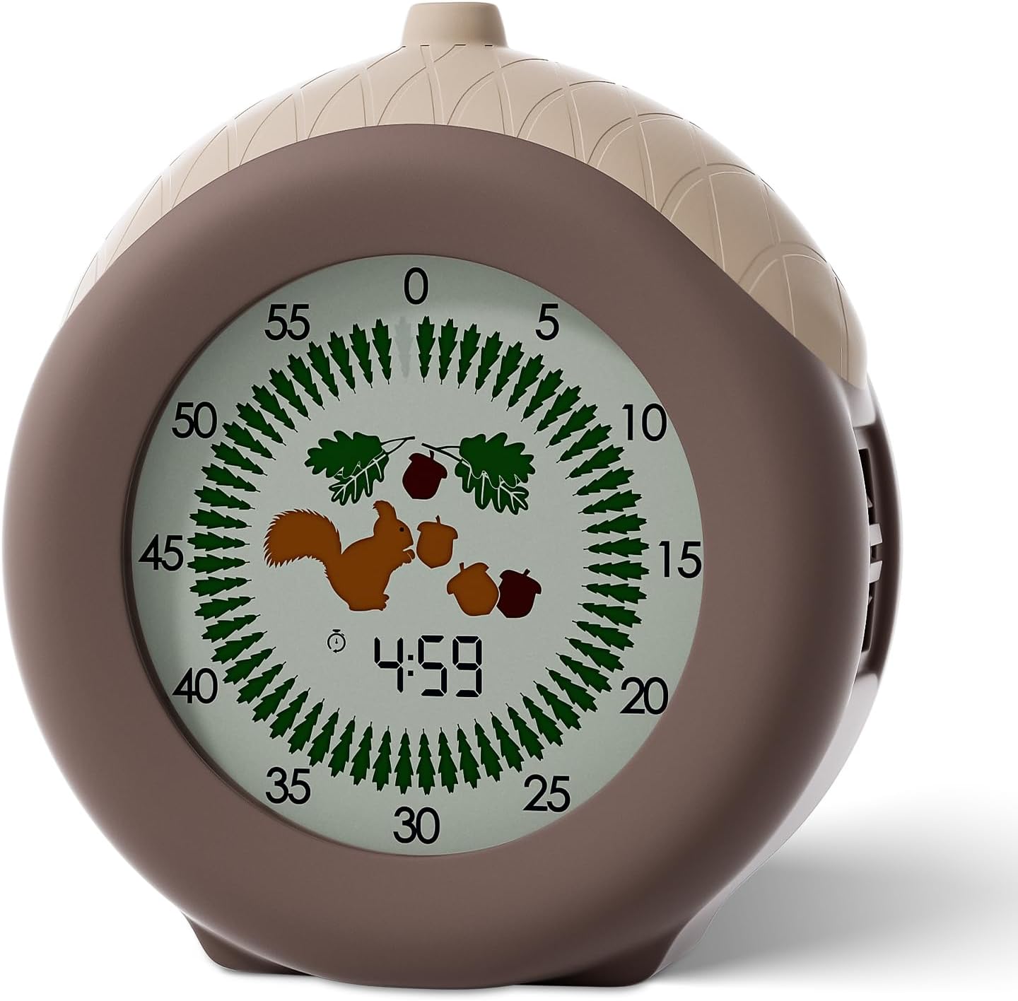 Tomato Visual Timer for Kids, 5h Cute Kids Pomodoro Countdown Timer, Kitchen Helper Timer, Visual Timer for Classroom, Office Desk and Meetings