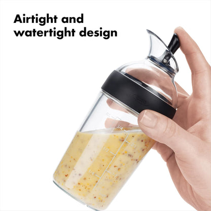 OXO Good Grips Large Salad Spinner + Little Salad Dressing Shaker Bundle