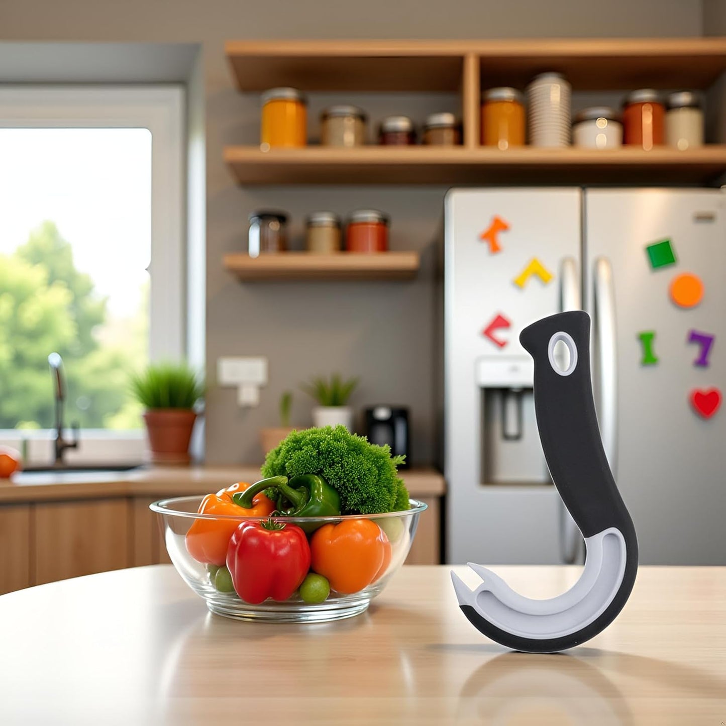Hand can opener manual, can opener for seniors, Easy Open Ring Pull Can Opener, convenient to open cans labor-saving tools can be used for a variety of Pull-Tab Cans, Soda Cans Canned Pet,Can Openers