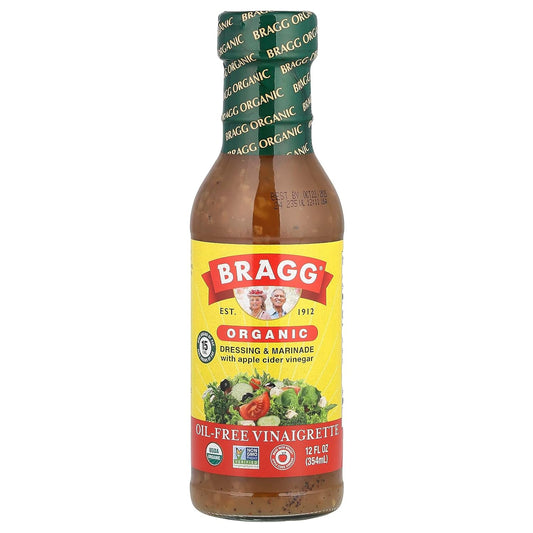 Bragg Organic Ginger and Sesame Salad Dressing and Marinade - 12 fl oz - Gluten-Free Dressing with Bragg Apple Cider Vinegar