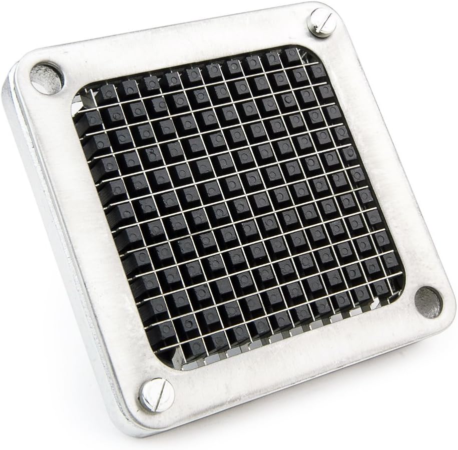 WYZworks Replacement 2-Hole 3/8" Blade Assembly and Pusher Block Kit for Commercial French Fry Cutter