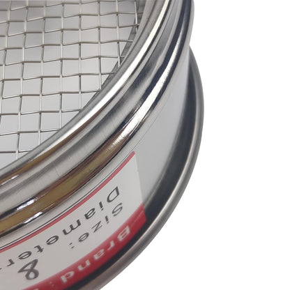 LABALPHA 70 Mesh Lab Sieves, Test Sieve #70 Mesh, 4'' Diameter, 304 Stainless Steel Wire Cloth (0.22mm)