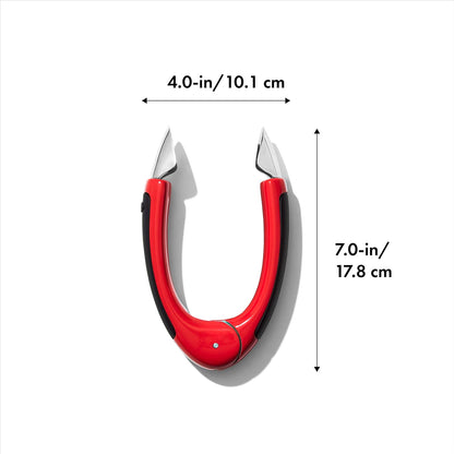 OXO Good Grips Quick Release Multi Cherry Pitter & Strawberry Huller