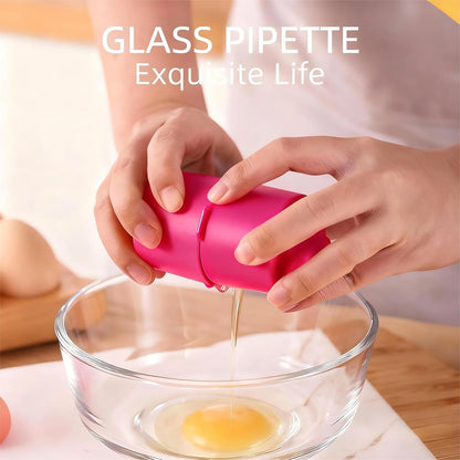 Premium PP Egg Shell Opener & Egg Cracker, Multifunctional Egg Peeler & Egg Opener Tool for Raw Eggs, Quick Clean Crack for Home Kitchen Gadgets, Stainless Steel Blade,Yellow Bright