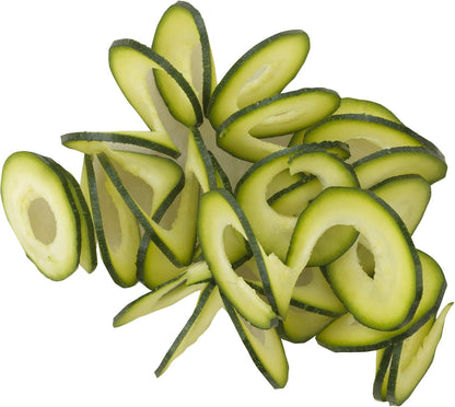 Good Cook 10807 Spiralizer Handheld Vegetable Slicer, 3 in 1 Heavy Duty Veggie Spiral Cutter - Zoodle Pasta Spaghetti Maker for Low Carb/Paleo/Gluten-Free Meals