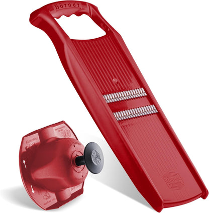 BORNER Roko PowerLine | Vegetable Grater Börner - Quality Made in Germany, Color:Orange