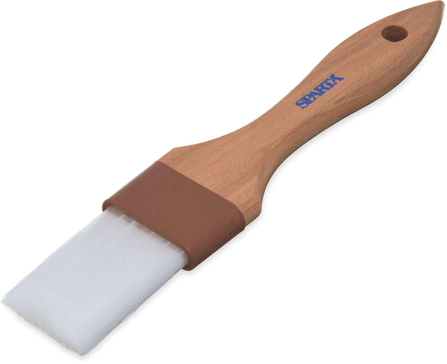 SPARTA 4039800 Nylon Wide Brush, Flat With Nylon Bristles, 3 Inches, Tan