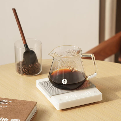 TIMEMORE Coffee Scale Basic 2.0 Electronic Espresso Scale with Water Flow Rate and Timer Function, Free Switching of Ounce/kg Units, Digital Scale for Kitchen/Baking/Cooking, Black