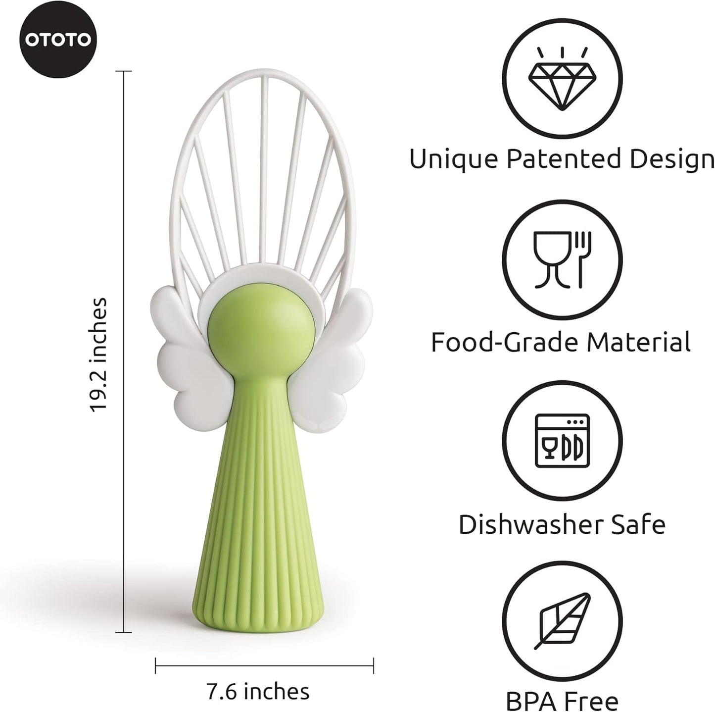 OTOTO Avocado Slicer - Cool Kitchen Gadget, Funny Gift, Fruit Slicer