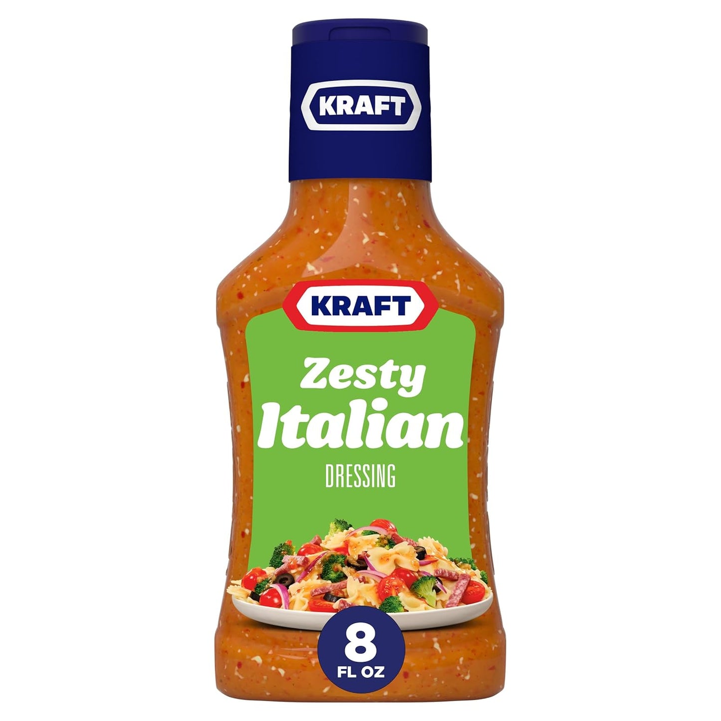 Kraft Zesty Italian Dressing Family Size, 24 fl oz Bottle