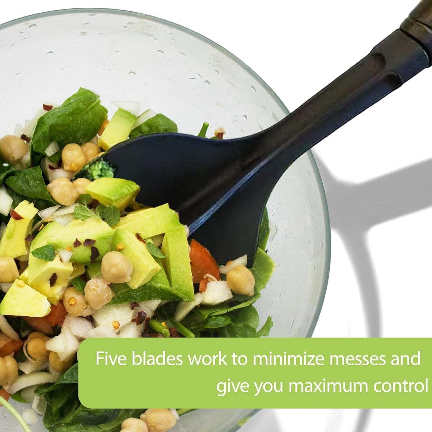 QPQ Good Grips Scoop And Avocado Masher Tool , Guacamole Masher- Slicing & Smashing, Ergonomic Non-Slip Handle, Perfect for Guacamole, Soft Fruits & Vegetables (Black)（Gift 3-in-1 Avocado Slicer）