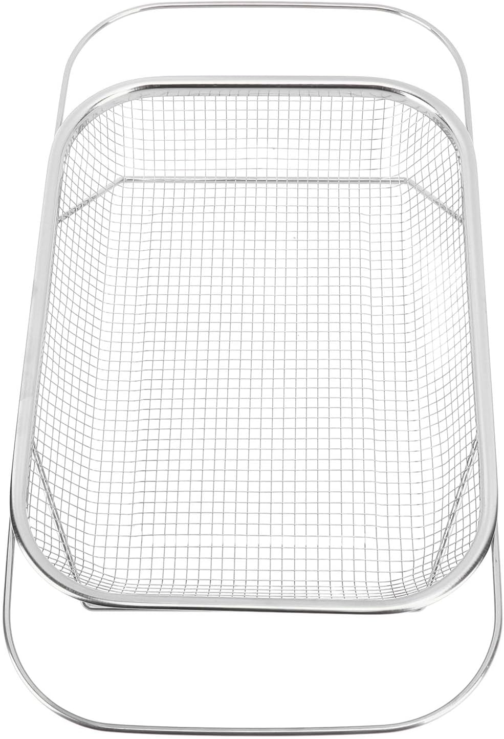 Yosoo Expandable Stainless Steel Colander, Over The Sink Colander with Fine Mesh Basket Kitchen Strainer for Strain Drain Rinse Vegetables Fruits Dishes (Silver)