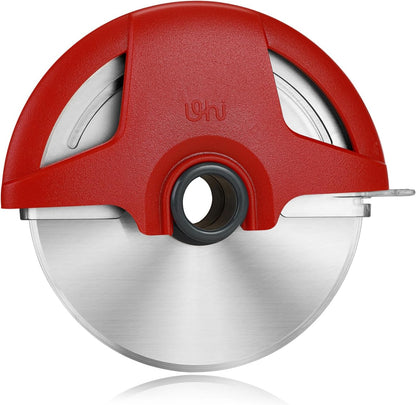 UHIYEE Pizza Cutter Wheel, 4.3 Inch Stainless Steel Pizza Slicer with Protective Blade Cover, Detachable Dishwasher Safe Pizza Cutter for Thin Crust, Thick Crust, Flatbread and Pastry
