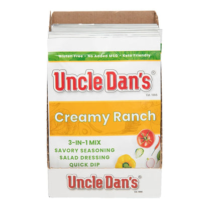 Uncle Dan’s, Creamy Ranch | 4.5oz Shaker – 4.5oz Shaker Bottle