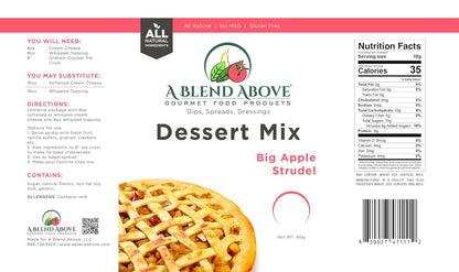 A Blend Above Banana Cream No-Bake Dessert Mix, 3 Pack, No-Bake Cheesecake, Fruit Dip, Dessert Mix, Bagel Topping, Frosting, Cheesecake Filling, Quick and Easy to Make, Makes 16 Ounces, Cream Cheese,