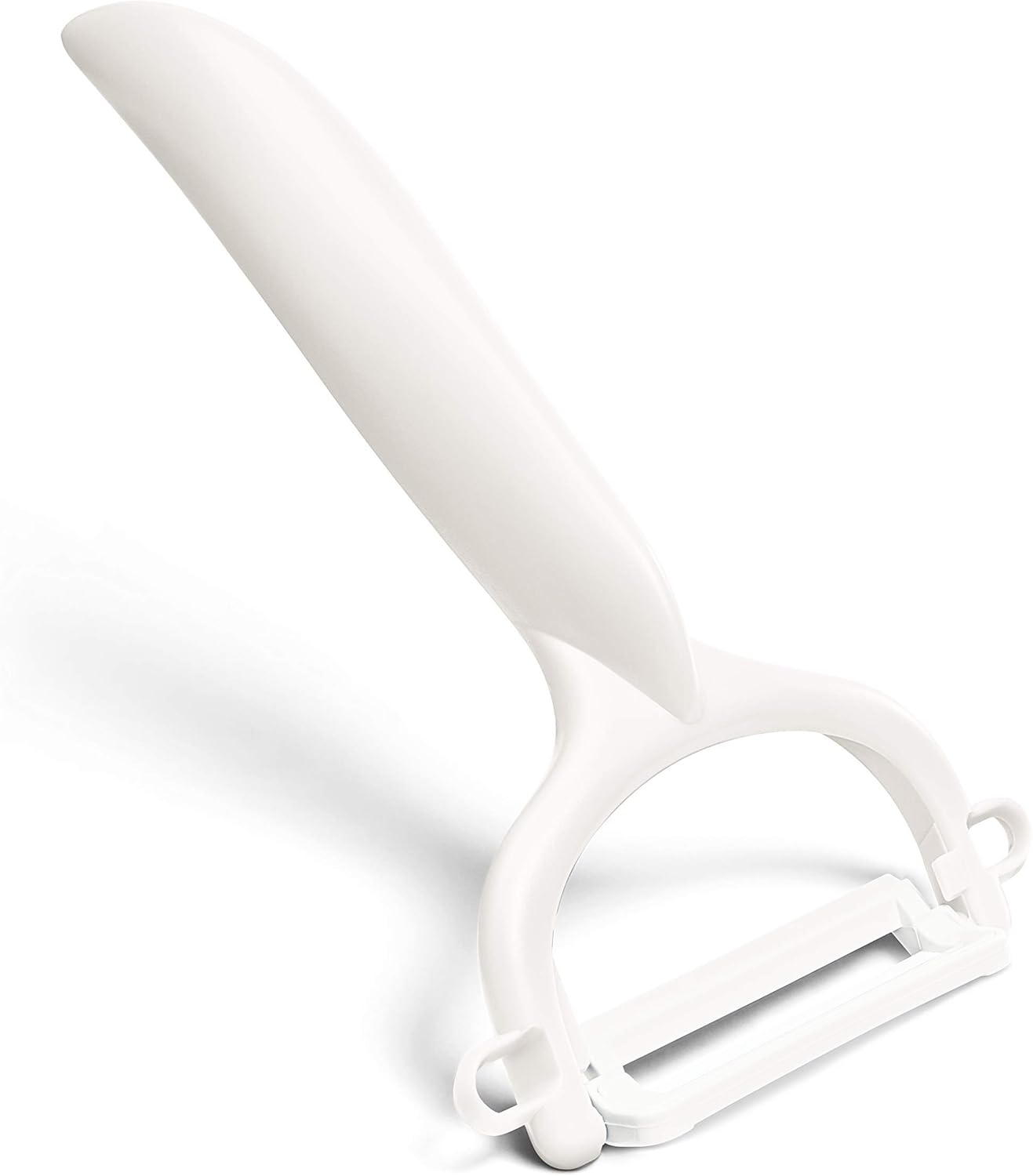 Kyocera Advanced Ceramic Horizontal Y Peeler, Black -