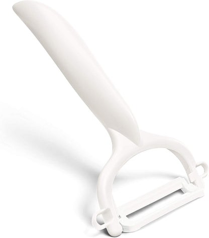 Kyocera Advanced Ceramic Horizontal Y Peeler, Black -