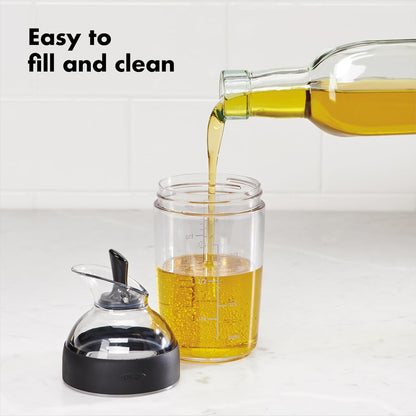 OXO Good Grips Large Salad Spinner + Little Salad Dressing Shaker Bundle