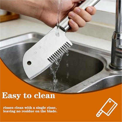 Stainless Steel Julienne Peeler, Multi-Purpose Vegetable Slicer & Shredder for Carrot, Potato, Fruit with Precision Blade
